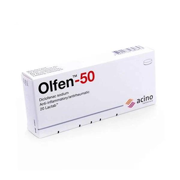 Olfen 50mg Tab 20's