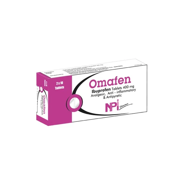 Omafen 400mg Tablets 20s - Pain Relief - Omafen