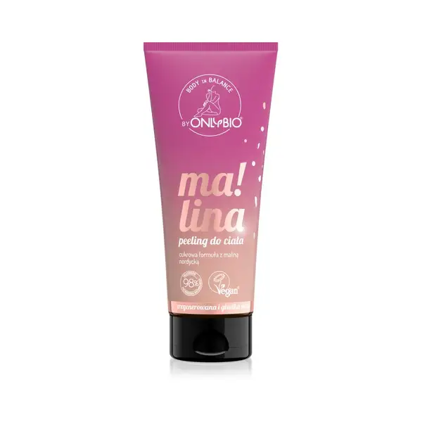 Onlybio Body in Balance Body Scrub Raspberry 200ml