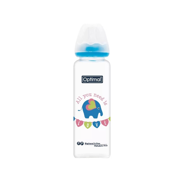 Optimal Glass Feeding Bottle 240ml