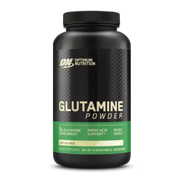 Optimum Nutrition Glutamine Powder Unflavoured 300gm - Support - Optimum Nutrition