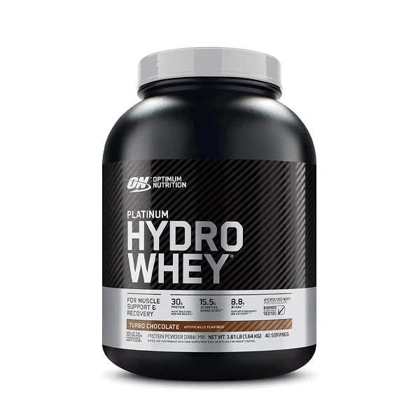 Optimum Nutrition Platinum Hydro Whey 3.6lb Turbo Chocolate (an80) - Muscle Recovery - Optimum Nutrition