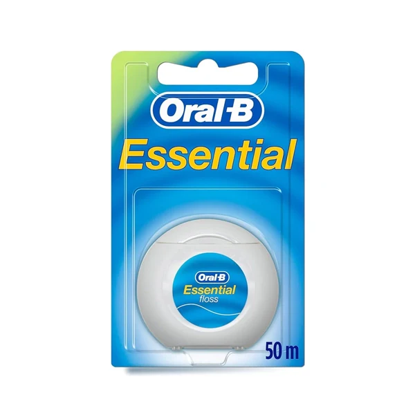 Oral-b Floss Essential 50m Unwaxed