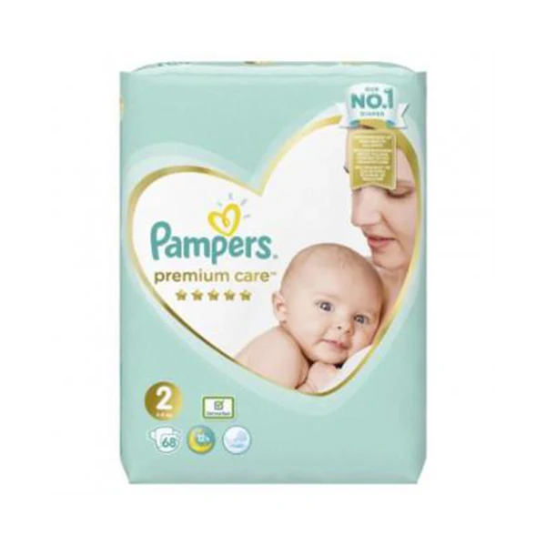 Pampers Premium Protection Size Two 68 Diapers