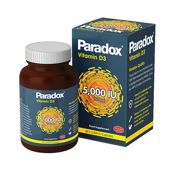 Paradox Vit D3k2 30 Cap - Immune Support - Paradox