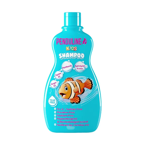 Penduline Kids Shampoo Blue (for Dry Hair) 450 Ml