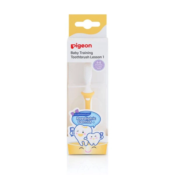 Pigeon Training Toothbrush Yellow