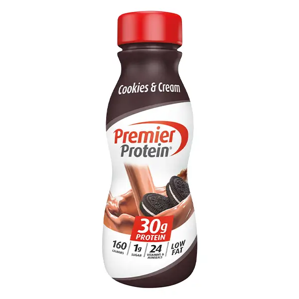 Premier Protein High Protein Shake Cookies & Cream 340ml - High Protein Shake - Premier Protein
