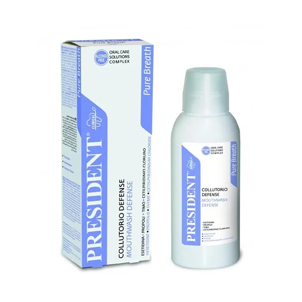 President Pure Breath Mouthwash 200 Ml