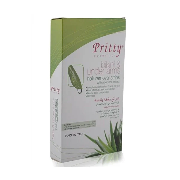 Pritty Bikini & Under Arm Hair Remover Strips