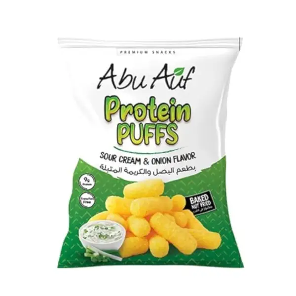 Protein Snacks Onions & Cream 60gm - Snack - Abu Auf