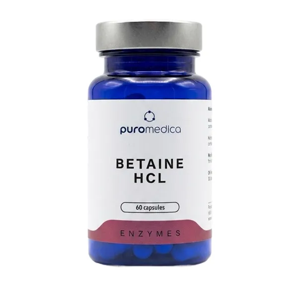 Puromedica Betain Hcl Caps 60's