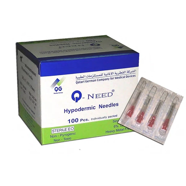 Q Need Needle 23g X 1' 100 Pieces