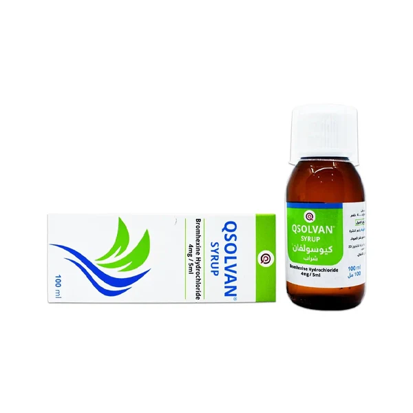 Qsolvan Syrup 100ml - Cough Relief - Qsolvan