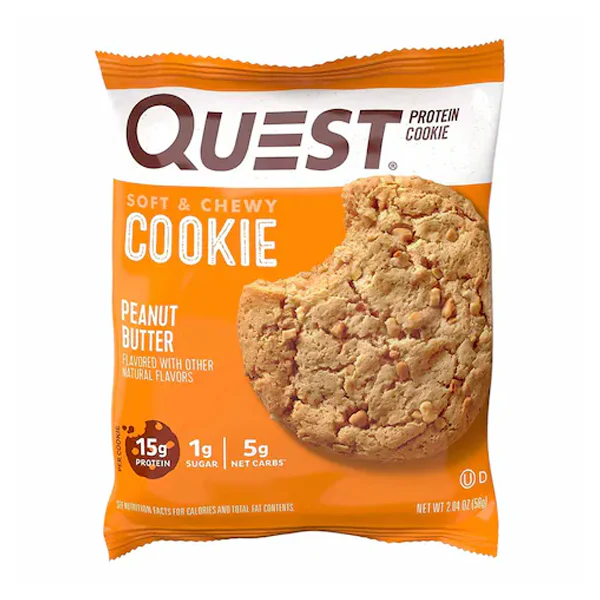 Quest Nutrition Protein Cookie Peanut Butter Bar 59 G - Protein - Quest Nutrition