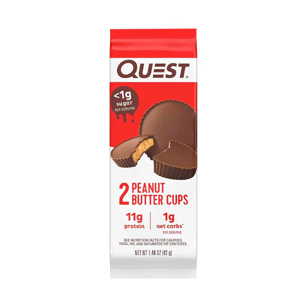 Quest Nutrition Protein Peanut Butter Cups 42 G - Protein Snack - Quest Nutrition