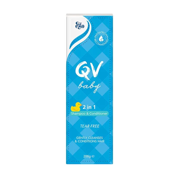 Qv Baby 2 in 1 Shampoo & Conditioner 200gm 200gm