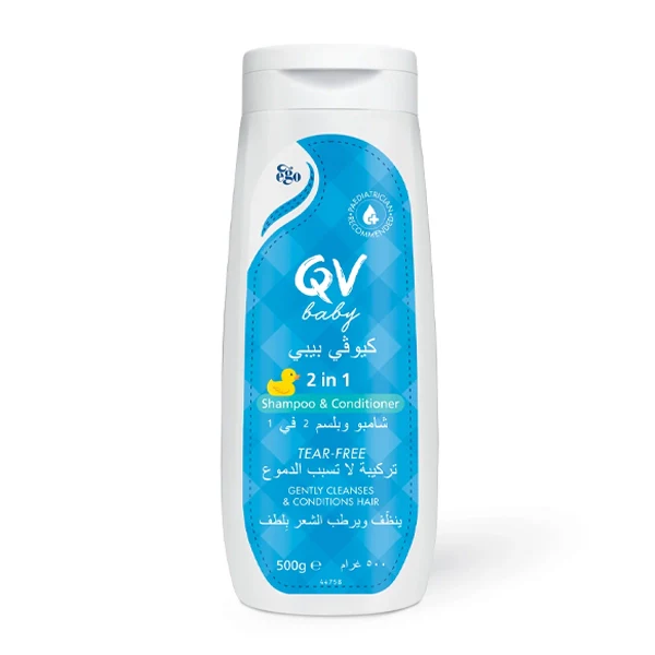 Qv Baby Shampoo & Conditioner Tears Free 500 Ml