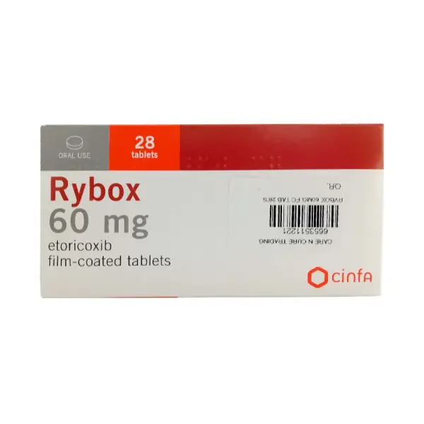 Rybox 60mg Tab 28's