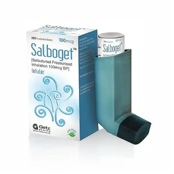 Salboget Inhaler 100mcg 200 Dose