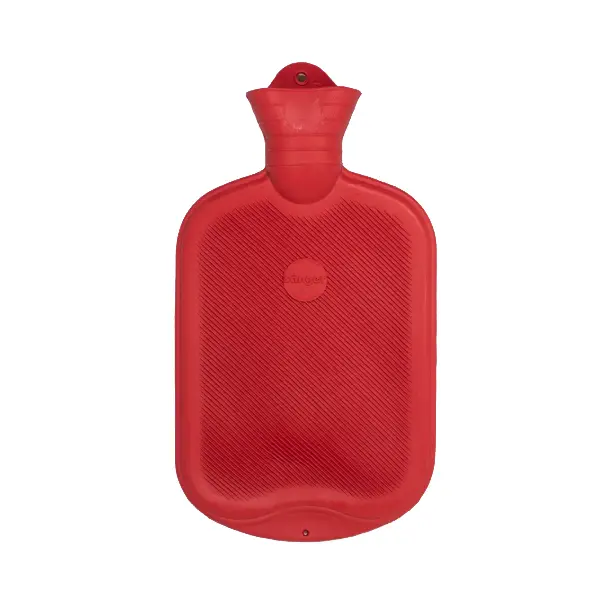 Sanger-warm Flasche H/water Bag Both Side Ribbed Red