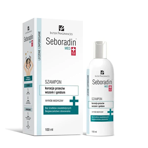 Seboradin for Lice & Nits Shampoo 100 Ml