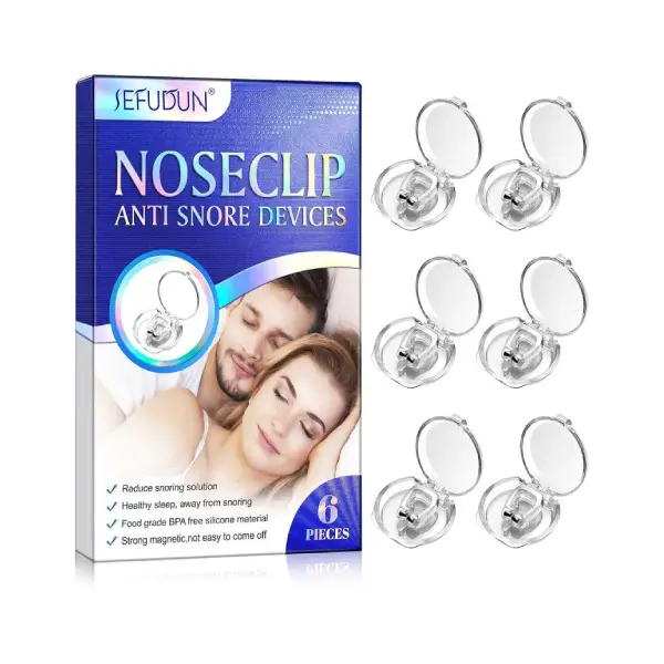 Sefudun Noseclip Anti Snore Devices 6's