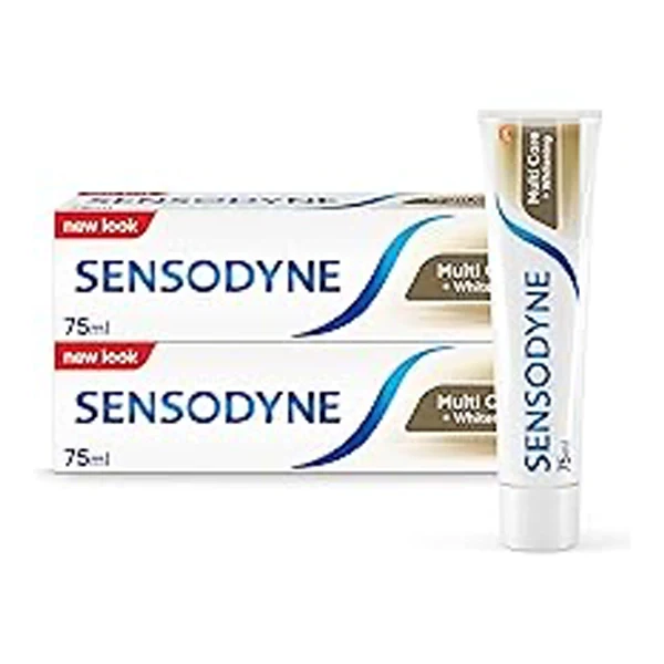 Sensodyne Multicare Whitening Toothpaste 75 Ml (1+1) Offer Pack