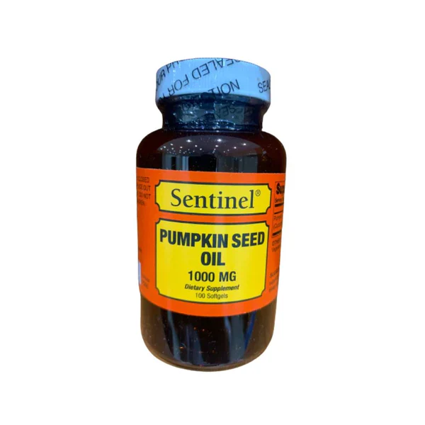Sentinel Pumpkin Seed Oil 1000 Mg 100 Softgels