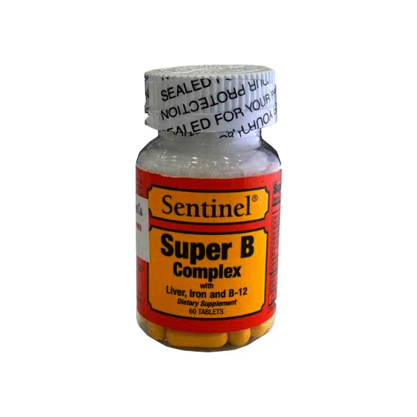 Sentinel Super B Complex Tab 60's