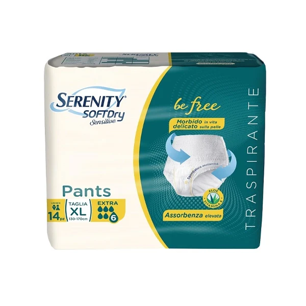 Serenity Pull up Pants Sd Extra (xl) 14's