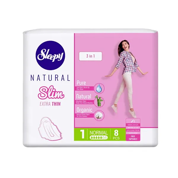 Sleepy Femine Pads Extra Thin Normal 8's