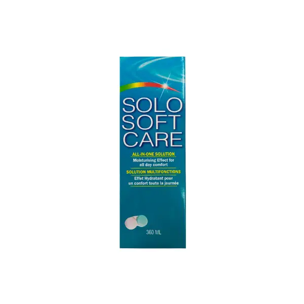 Solo Soft Care Lense Solution 360ml