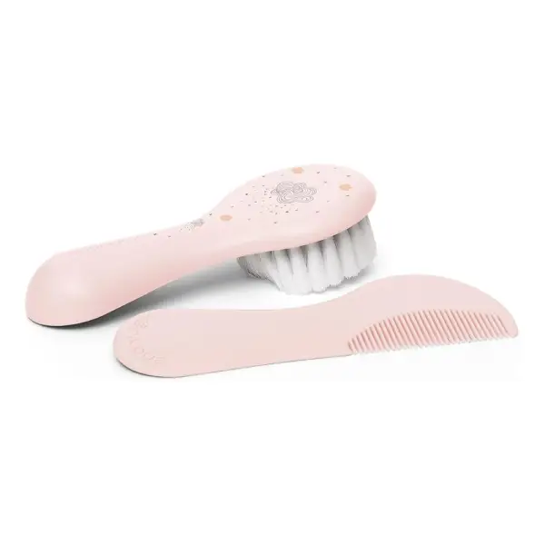 Suavinex Brush Comb Set 2pcs Pink