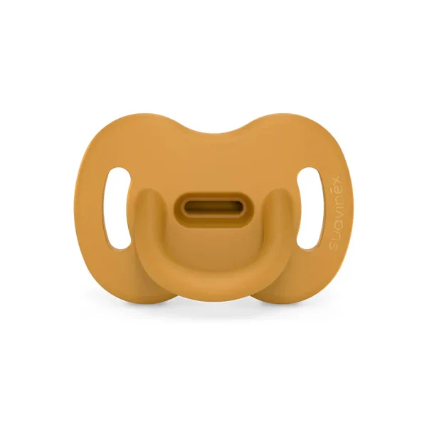 Suavinex Soft Smoothie Soother All Silicone 6-18m Mustard
