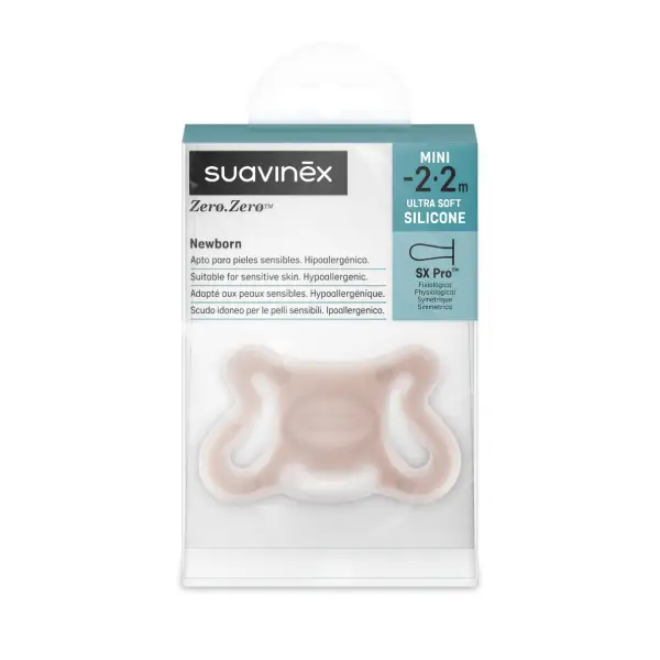 Suavinex Zero Ultra Soft Soother Silicone 2.2m