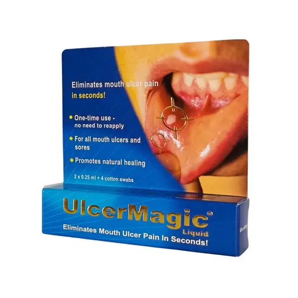 Ulcermagic Mouth Ulcer Liquid 2x0.25ml
