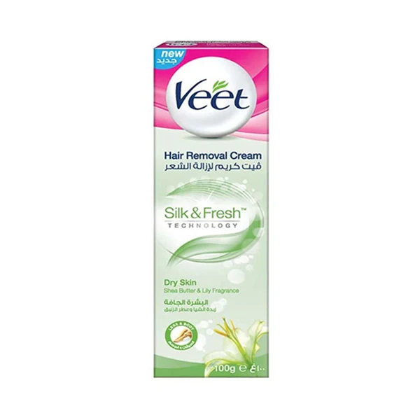 Veet Hair Removal Cream Aloe Vera Dry Skin 100ml