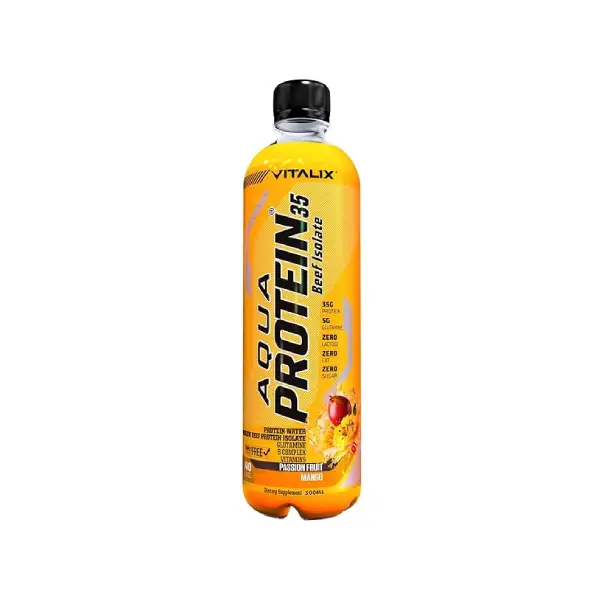 Vitalix Aqua Protein 35 Beef Isolate Passion Fruit Mango 500ml - Protein - Vitalix