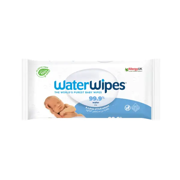 Waterwipes With Fruit Extract 60 Pcs