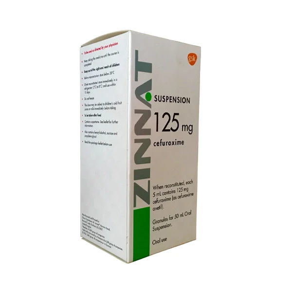 Zinnat 125mg Suspension 50ml