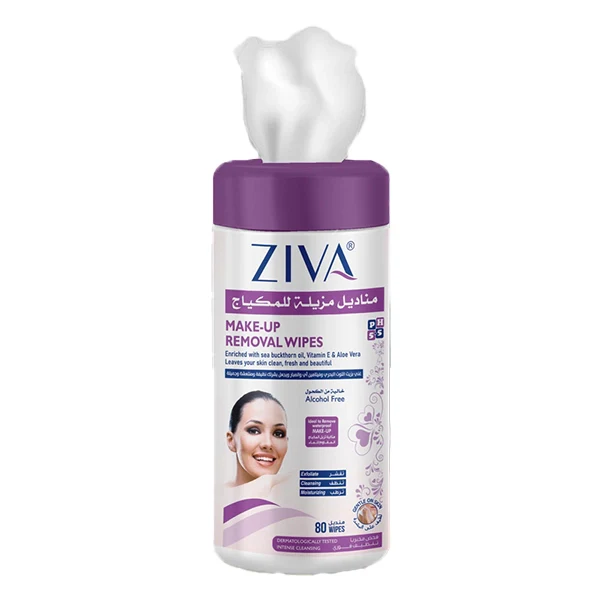 Ziva Make up Removal 80's Wipes