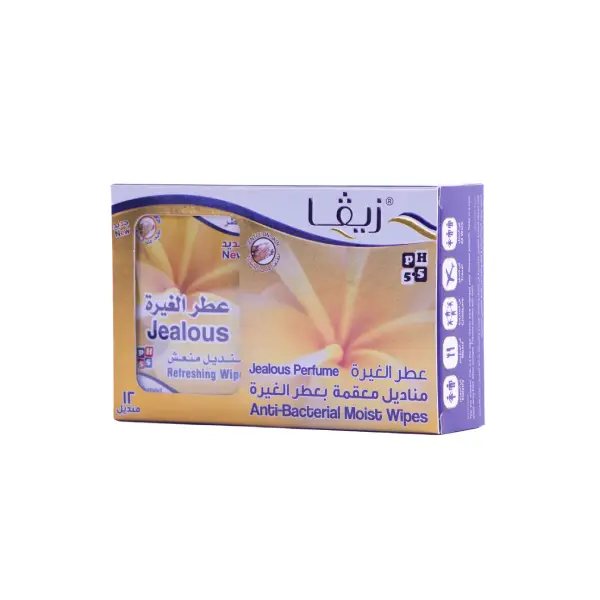 Ziva Refreshing Wipes 12 Sachet-jealous